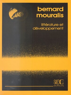 cover image of Littérature et Développement